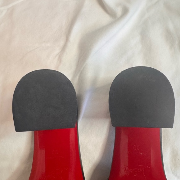 Christian Louboutin Jane Mule 85 (size 39/9) *Black* Red Bottoms - Picture 10 of 15